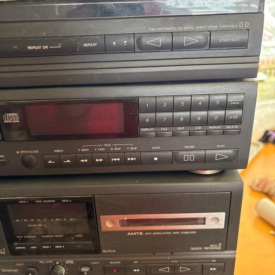 aiwaコンポセット ジャンク品
