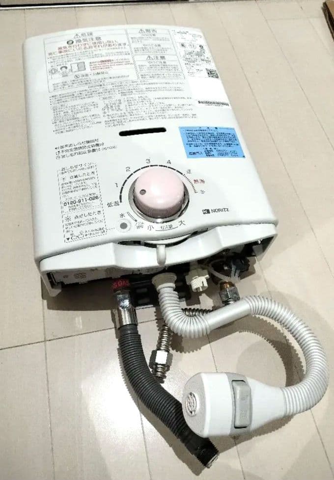 美品）ノーリツ ガス瞬間湯沸器 GQ-551MW 都市ガス用 2025年