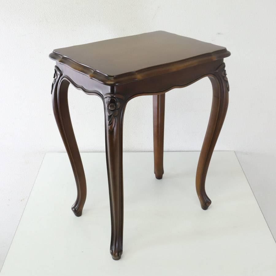 カリモク家具最高峰 ドマーニ ルイ15世 ネストテーブル 小 サイドテーブル