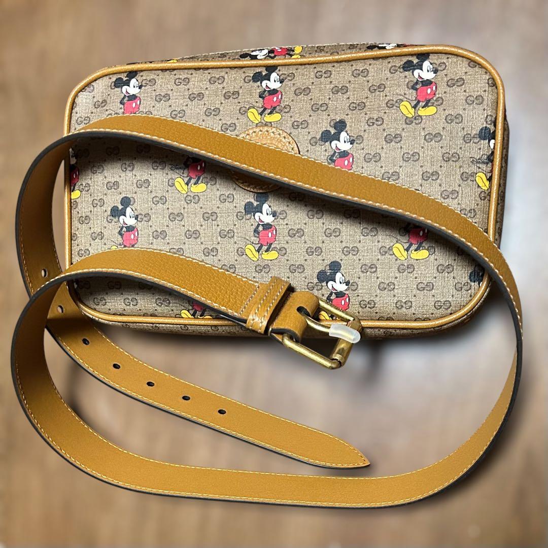 GUCCI グッチ ディズニー コラボ ミッキー ベルトバッグ ボディバッグ