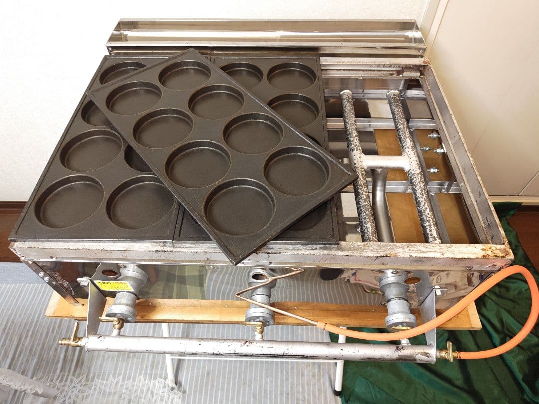 最終値下げ！業務用大阪焼き器、大判焼き器、 タカマチ産業