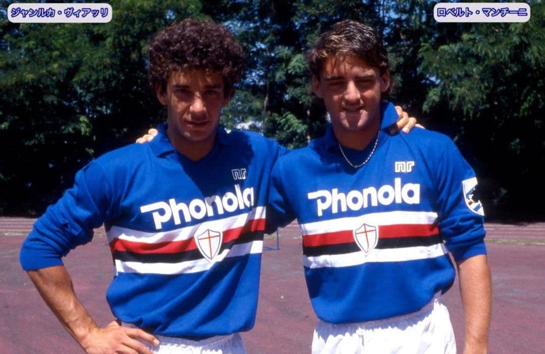 サンプドリア86/87 マンチーニ#10