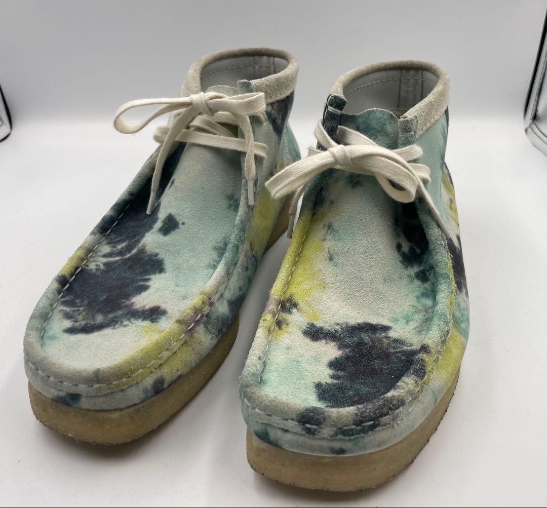 レア⭐︎ Clarks (クラークス) ワラビー　ブーツ　迷彩　27㎝