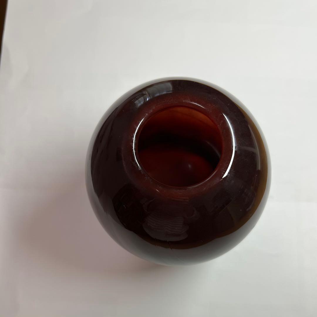 イノナホ 球形花瓶 サイン入り 箱付き