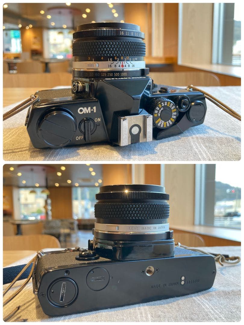 完動品＊美品＊初期保証★OLYMPUS OM-1 ブラック★レンズセット＊作例有