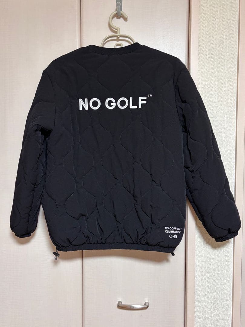 NO GOLF キルティングジャケット（Sサイズ）