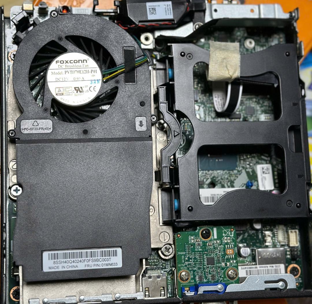 ミニPC Lenovo ThinkCentre m720q i5 8500T 8GB 06