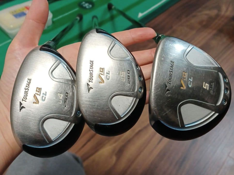 TOURSTAGE ViQ CL ウッド　ユーティリティセット 5W 4U 5U