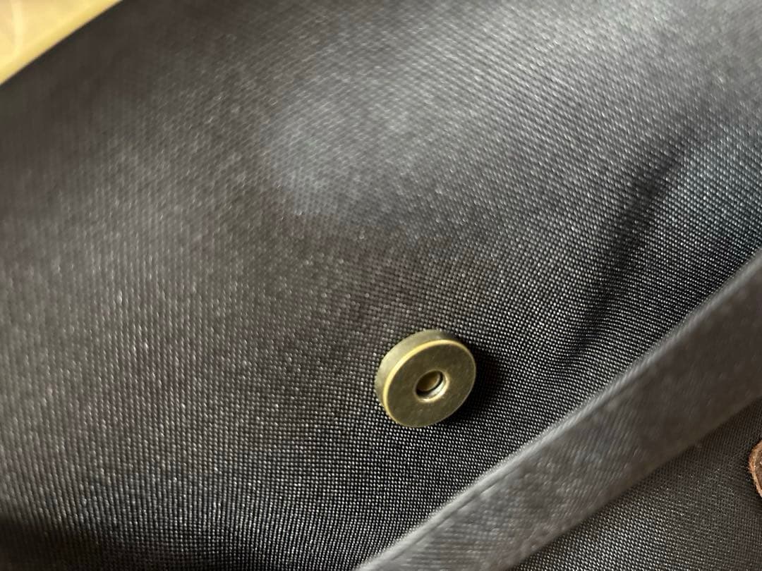 AYANOKOJI がま口ポシェット型ボディバッグ ブラック ショルダー