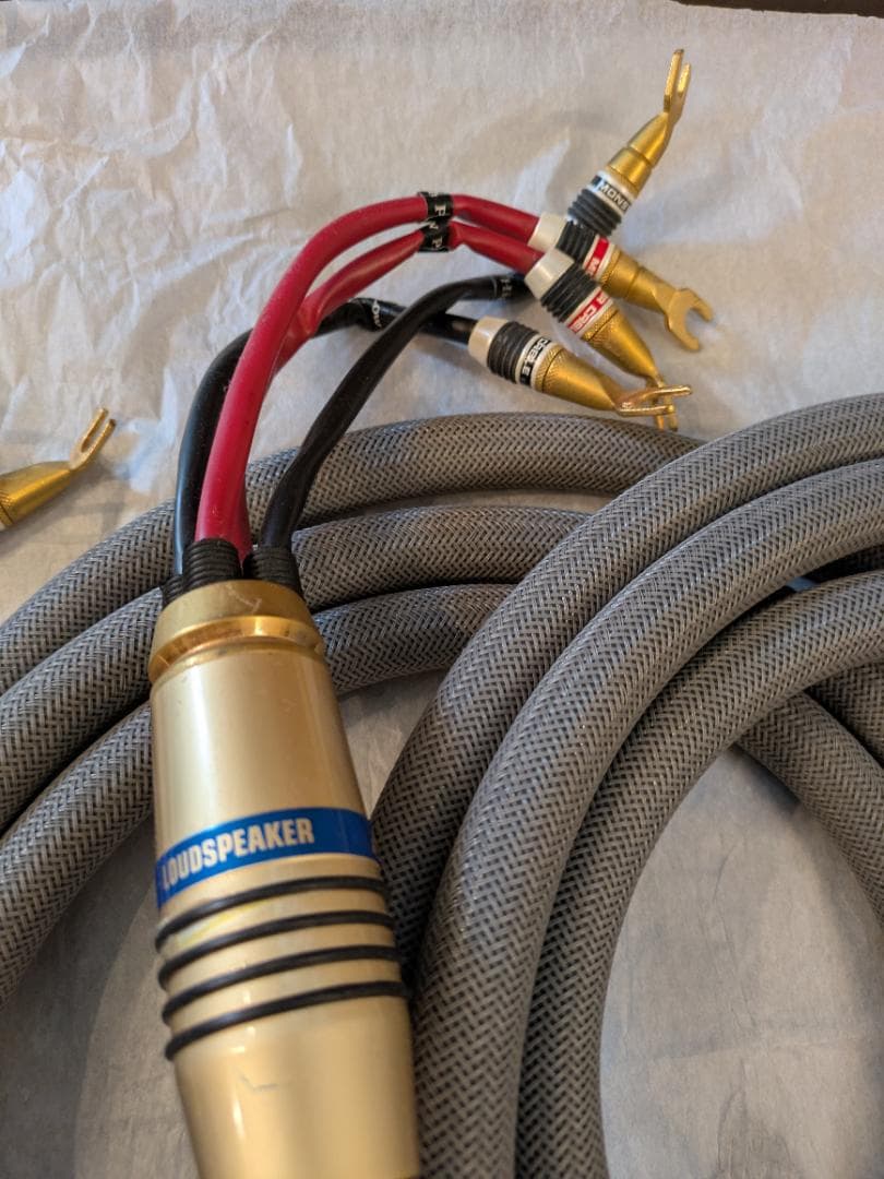 モンスターケーブル M2.4S バイワイヤ スピーカーケーブル　約３m　ペア