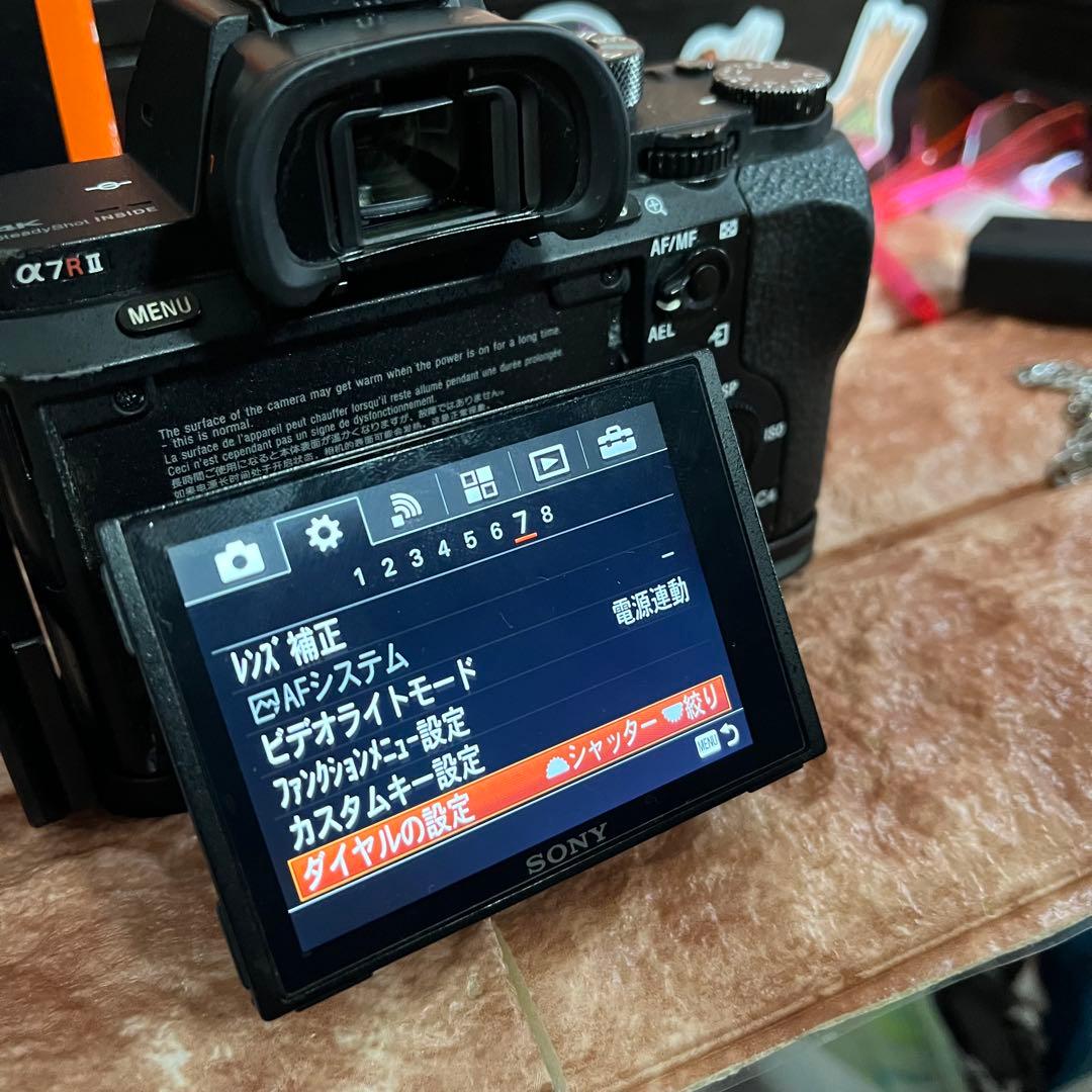 ソニー　SONY α7RⅡ 7R2 本体 非純正バッテリー 純正バッテリー