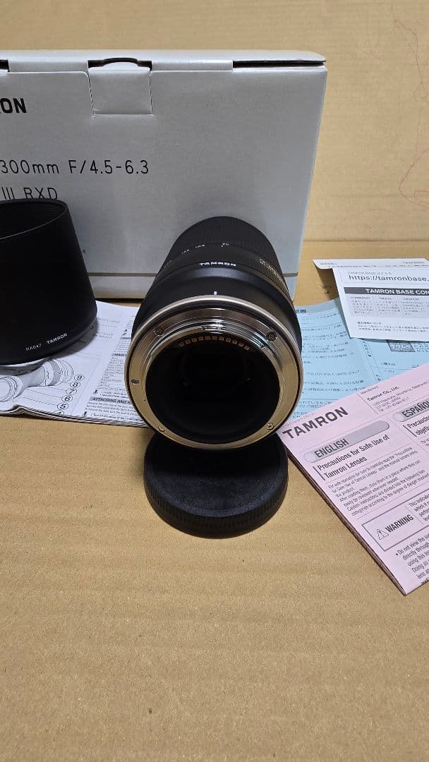 Ｚマウント用 タムロン70-300mm F/4.5-6.3 Di III 新品！