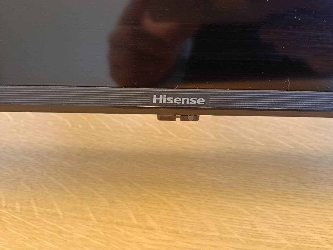 h【ジャンク】Hisense　50型 大型液晶テレビ 画面ひび割れ　50E65G