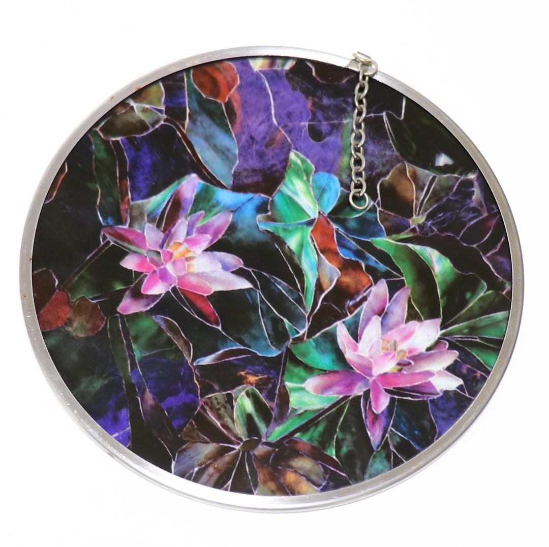 ティファニー スタジオ 睡蓮 ヴィンテージ ステンドグラス カナダ トロント社