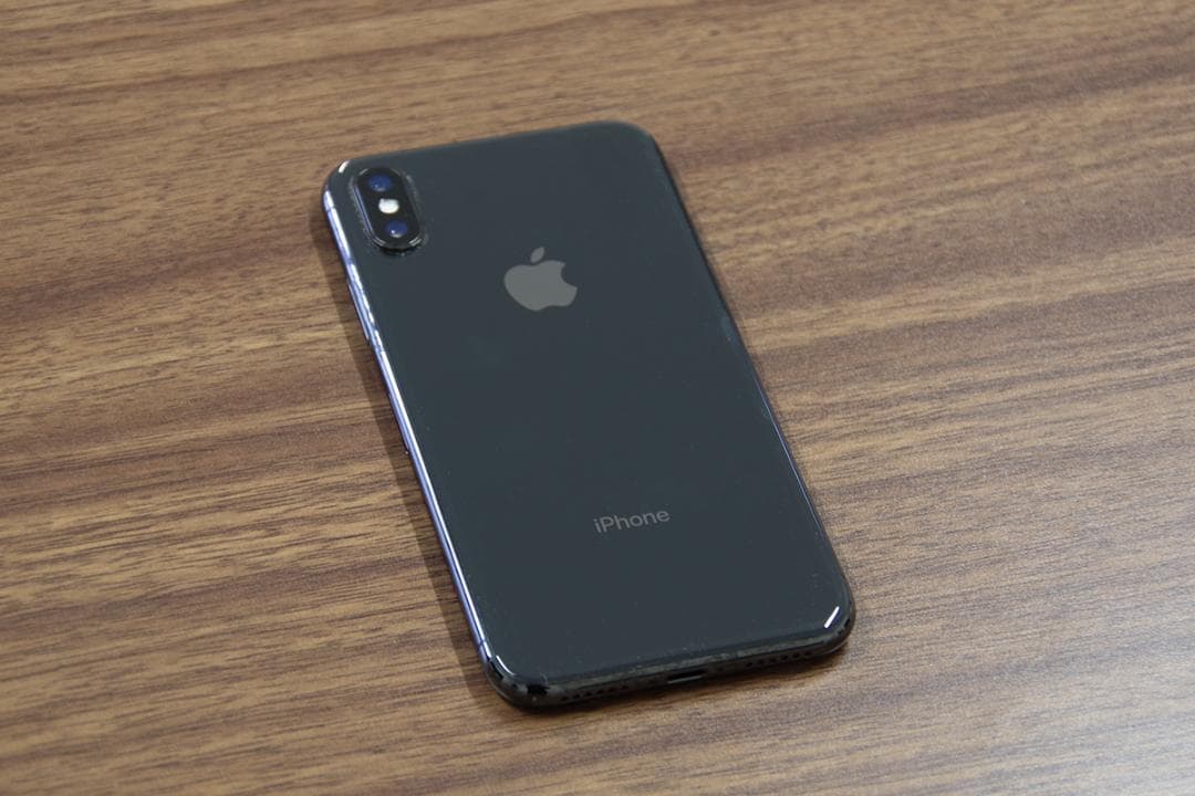 動作確認済み Apple iPhoneX 64GB スペースグレイ SIMフリー