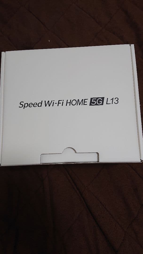 Speed Wi-Fi  5G L13 未使用品