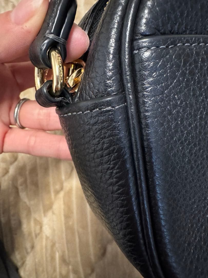 コーチ coachミニジェイミーカメラ バッグ ブラック