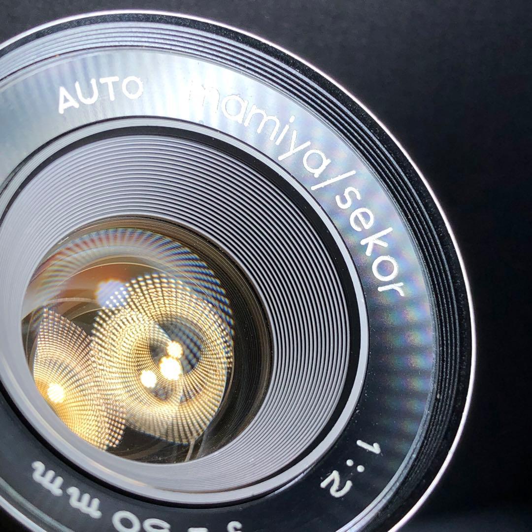 auto MAMIYA sekor 50mm f2 m42マウント