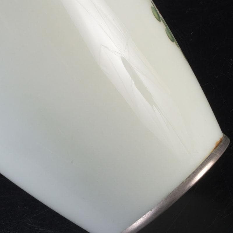 七宝焼　花文　花瓶　M　9797A