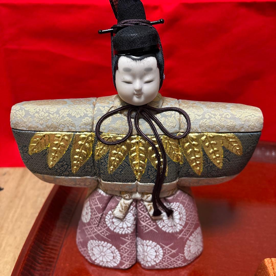 立ち雛　眞多呂人形