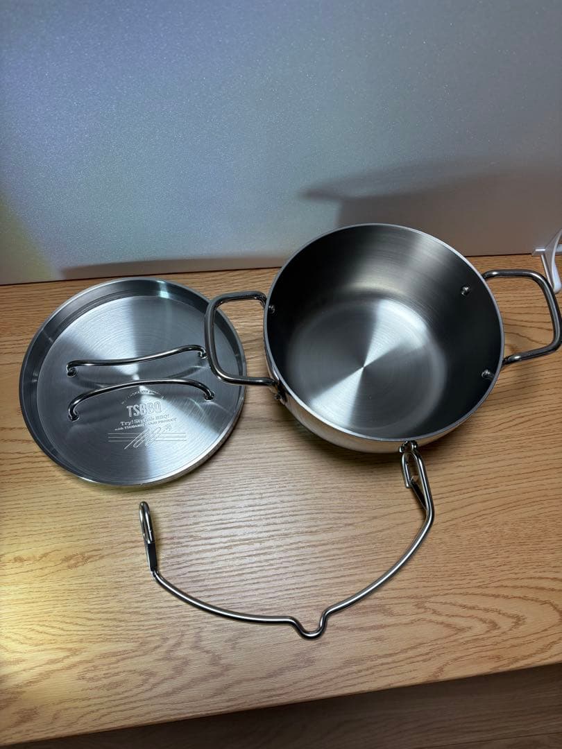 TSBBQ ライトステンレス ダッチオーブン8インチ