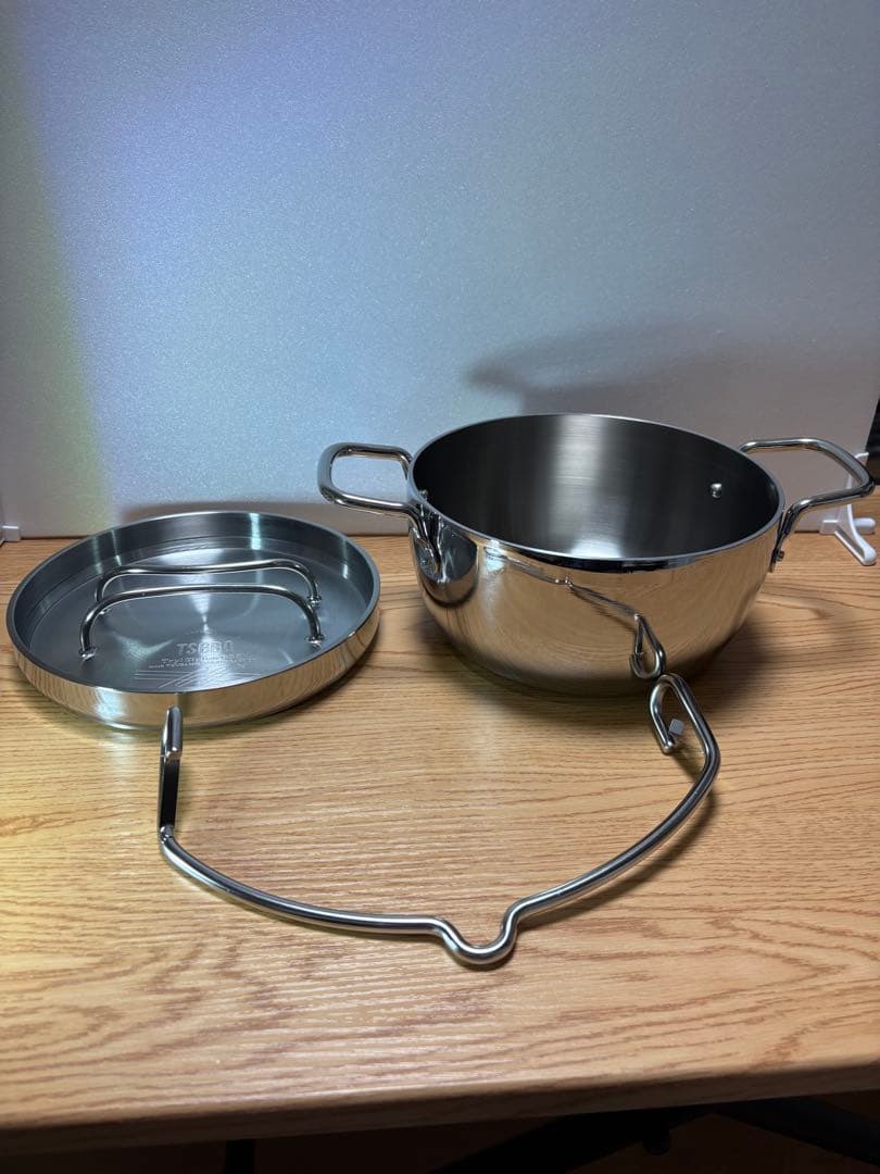 TSBBQ ライトステンレス ダッチオーブン8インチ