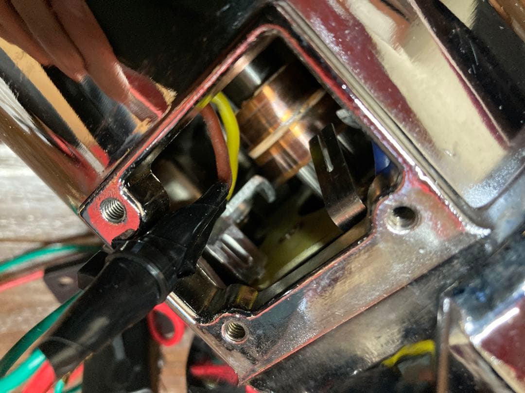 ジャンク扱い★EMPI★空冷ワーゲン・オルタネーター★75A★クローム仕上げ