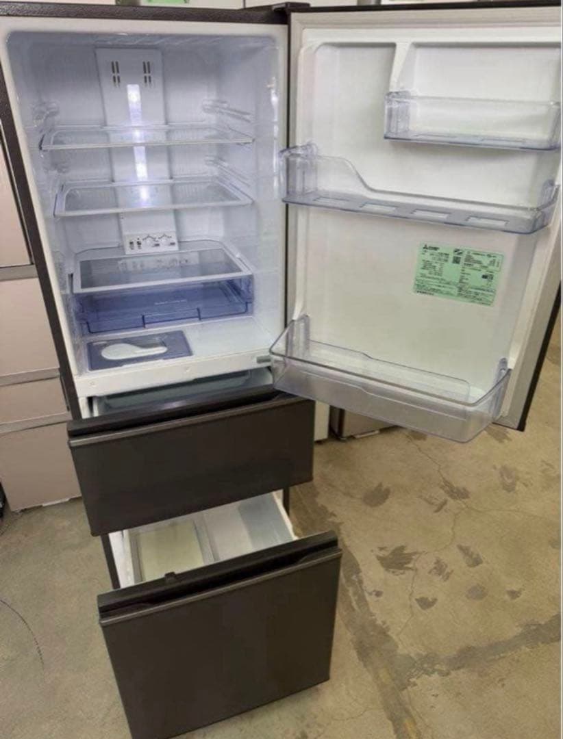 【高年式】 2021年式 272L 三菱 冷蔵庫 MR-CX27F-H