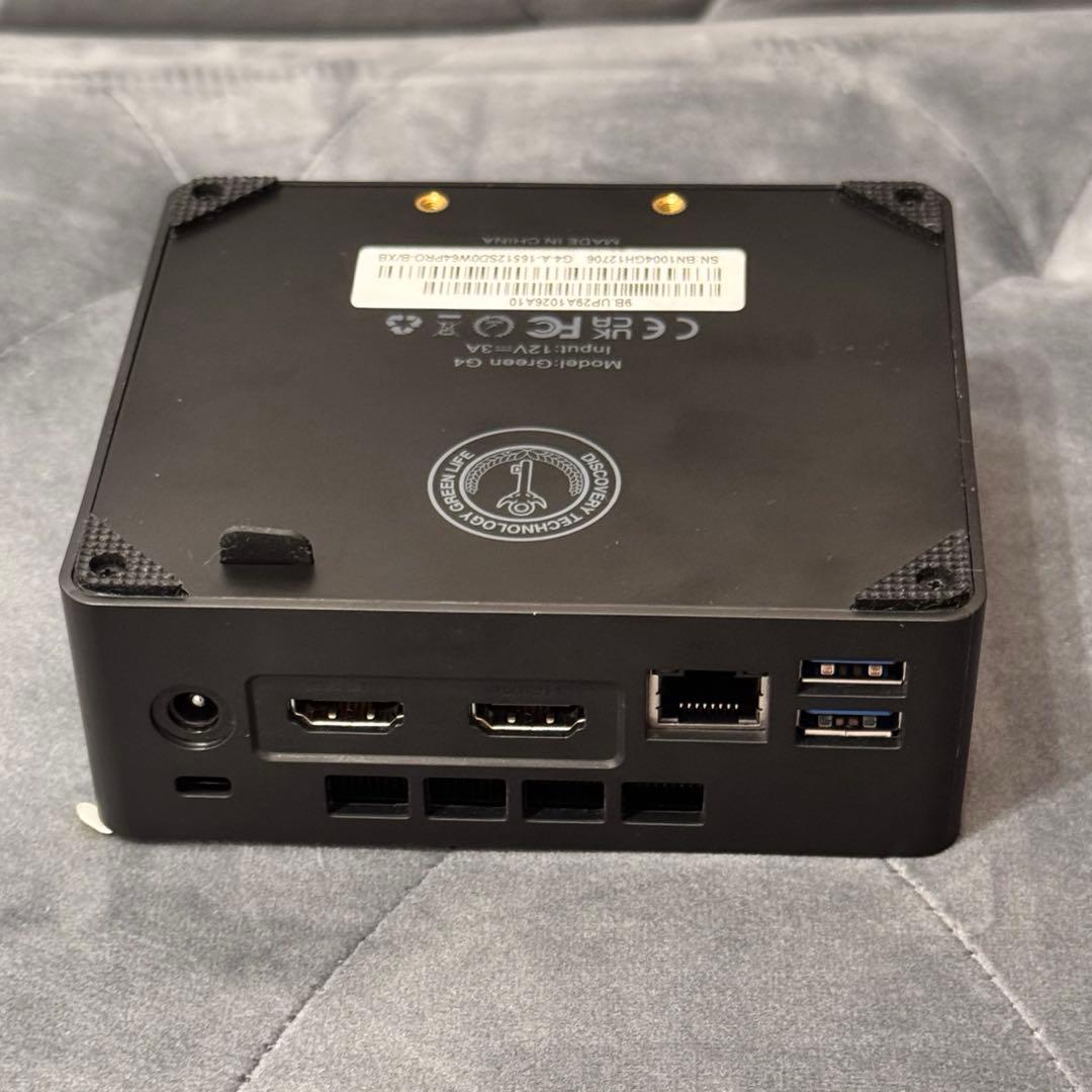 ミニPC TRIGKEY Green G4 Intel N100 16G 512G