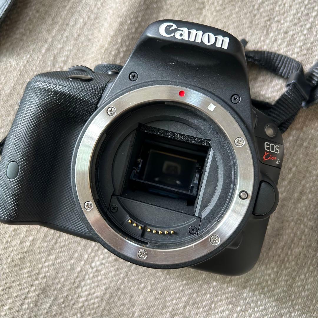 キャノン Canon EOS kiss X7 レンズ付き