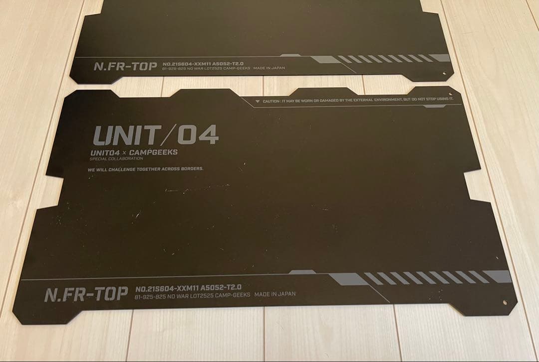 CAMP GEEKS N.FR-top TYPE UNIT/04 2枚セット