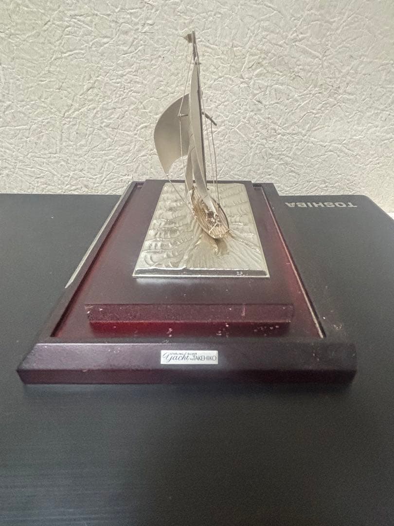 銀製ヨット　TAKEHIKO