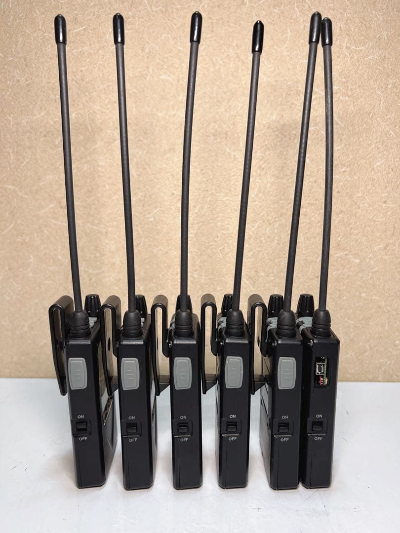 ALINCO DJ-P11 6台セット　中古品