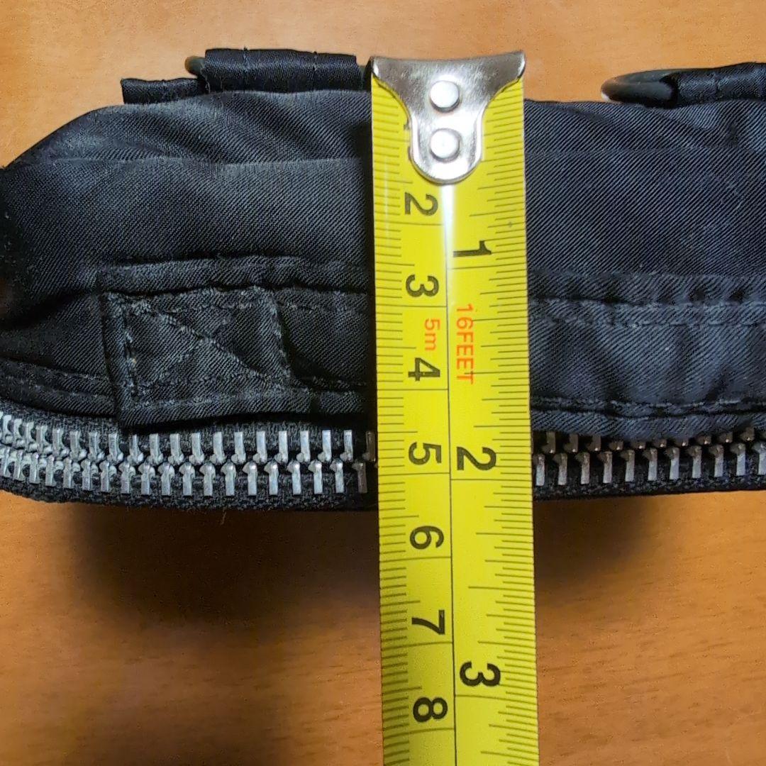 PORTER タンカー ブラック ナイロン ショルダーバッグ