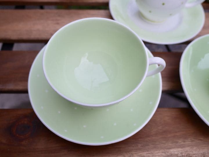 スージークーパー ＂レイズドスポット＂ ティーセット