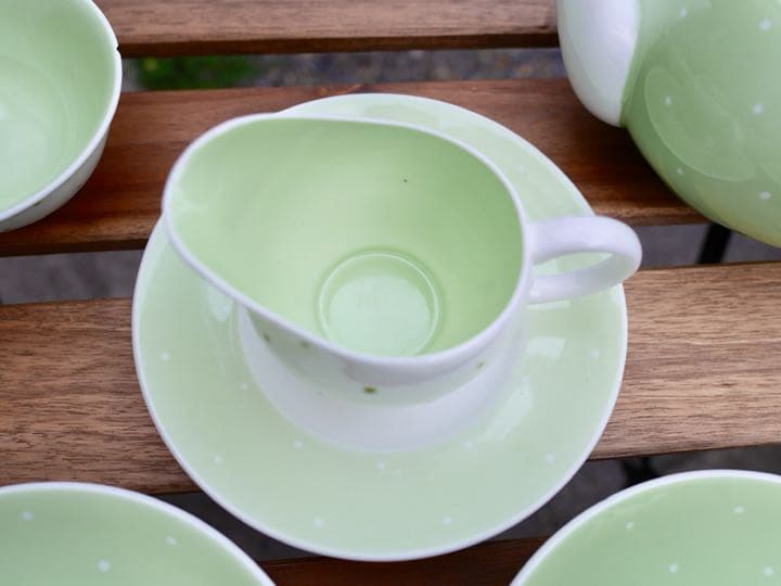 スージークーパー ＂レイズドスポット＂ ティーセット