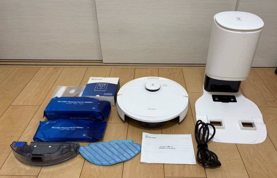 エコバックス DEEBOT N8 PRO+ ロボット掃除機 本体