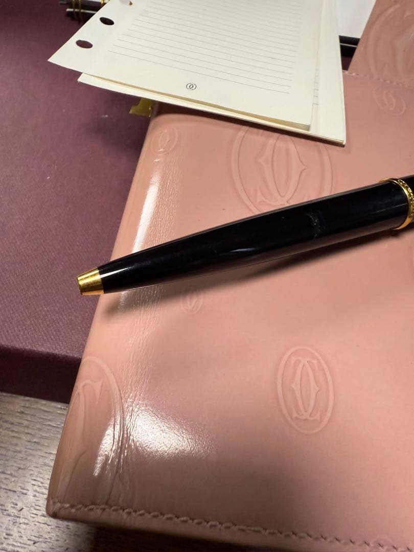 カルティエ　手帳　カードケース　ボールペン　３点セット