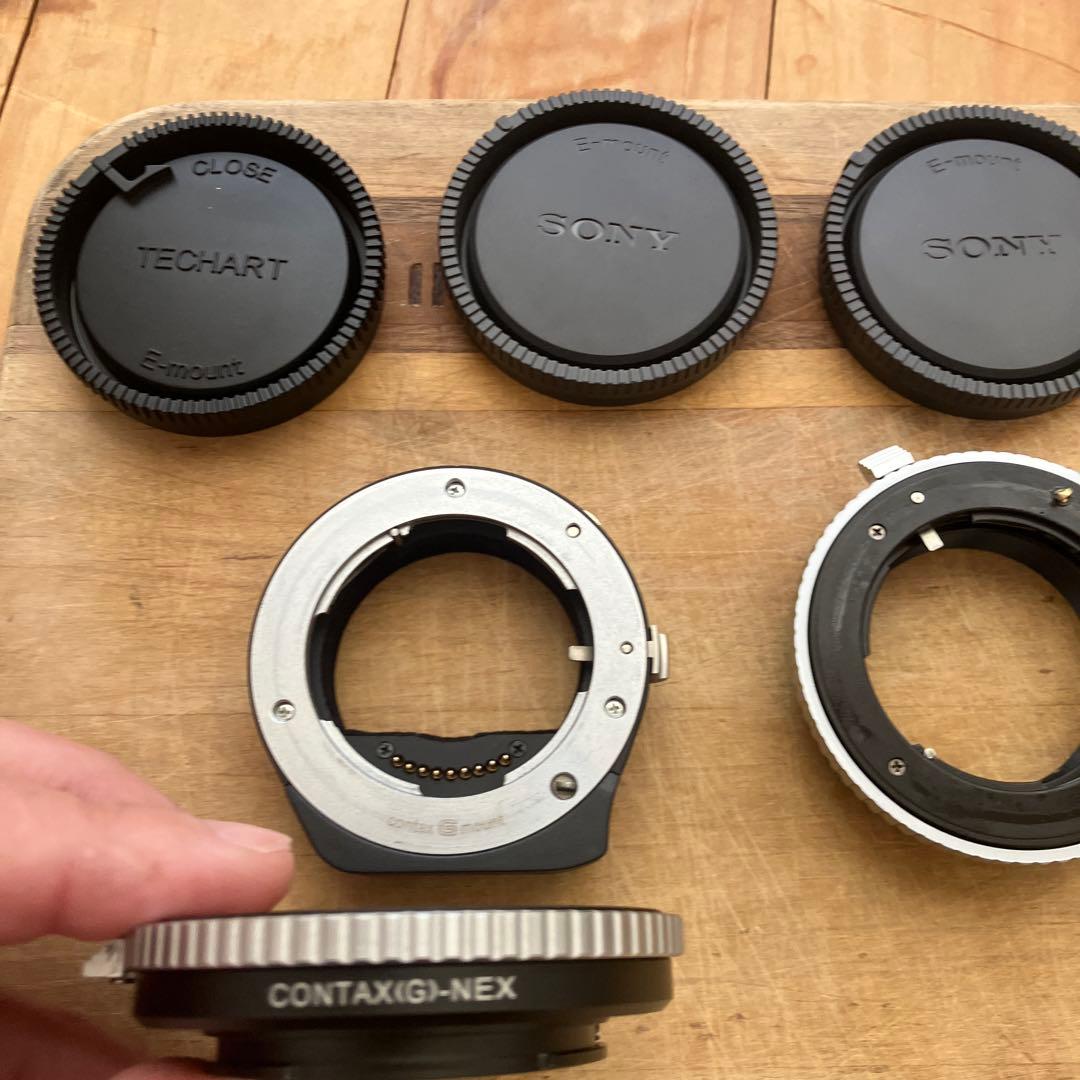 コンタックスCONTAX GレンズBiogon Planar Sonner 3本