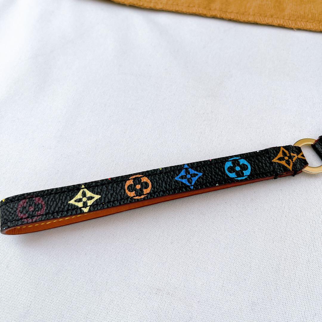 【我苑】ルイヴィトン モノグラム マルチカラー ドラゴンヌ 携帯ストラップ