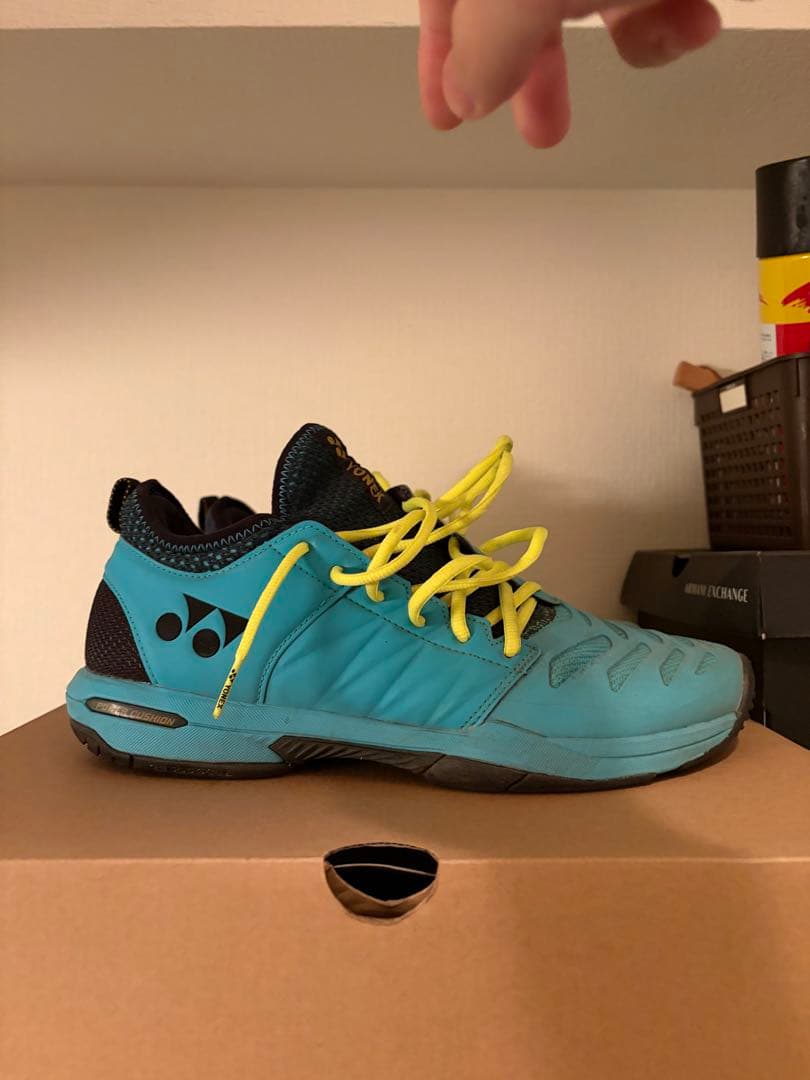 ヨネックス テニスシューズ 青/黒