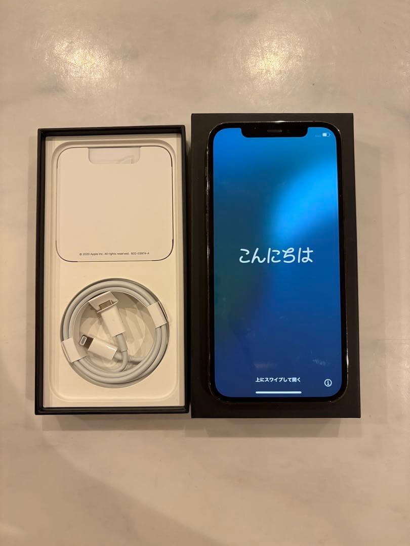 【ラピッド】Apple iPhone 12 Pro 128GBグラファイト