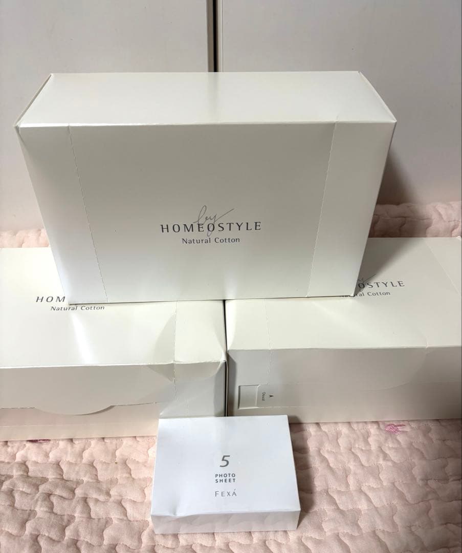 FEXA 美顔器　ホメオスタイル　コットンフォトシート付き