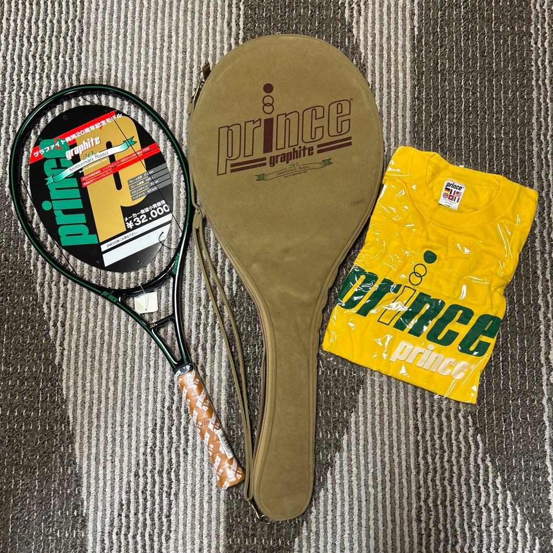 Prince graphite 20周年記念モデル G2 ケースとTシャツ付き