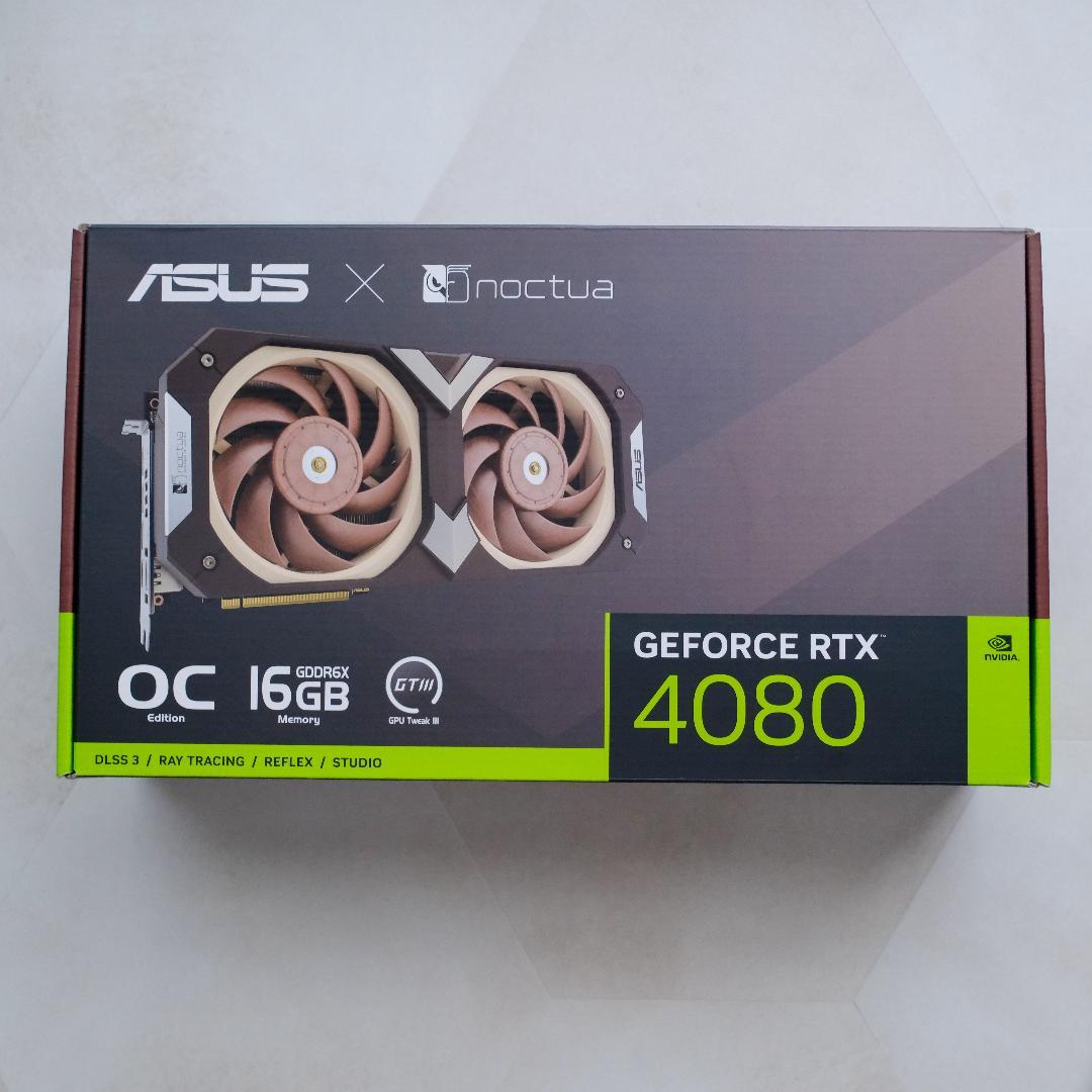 グラフィックボード・グラボ・ビデオカード ASUS GeForce RTX 4080 Noctua