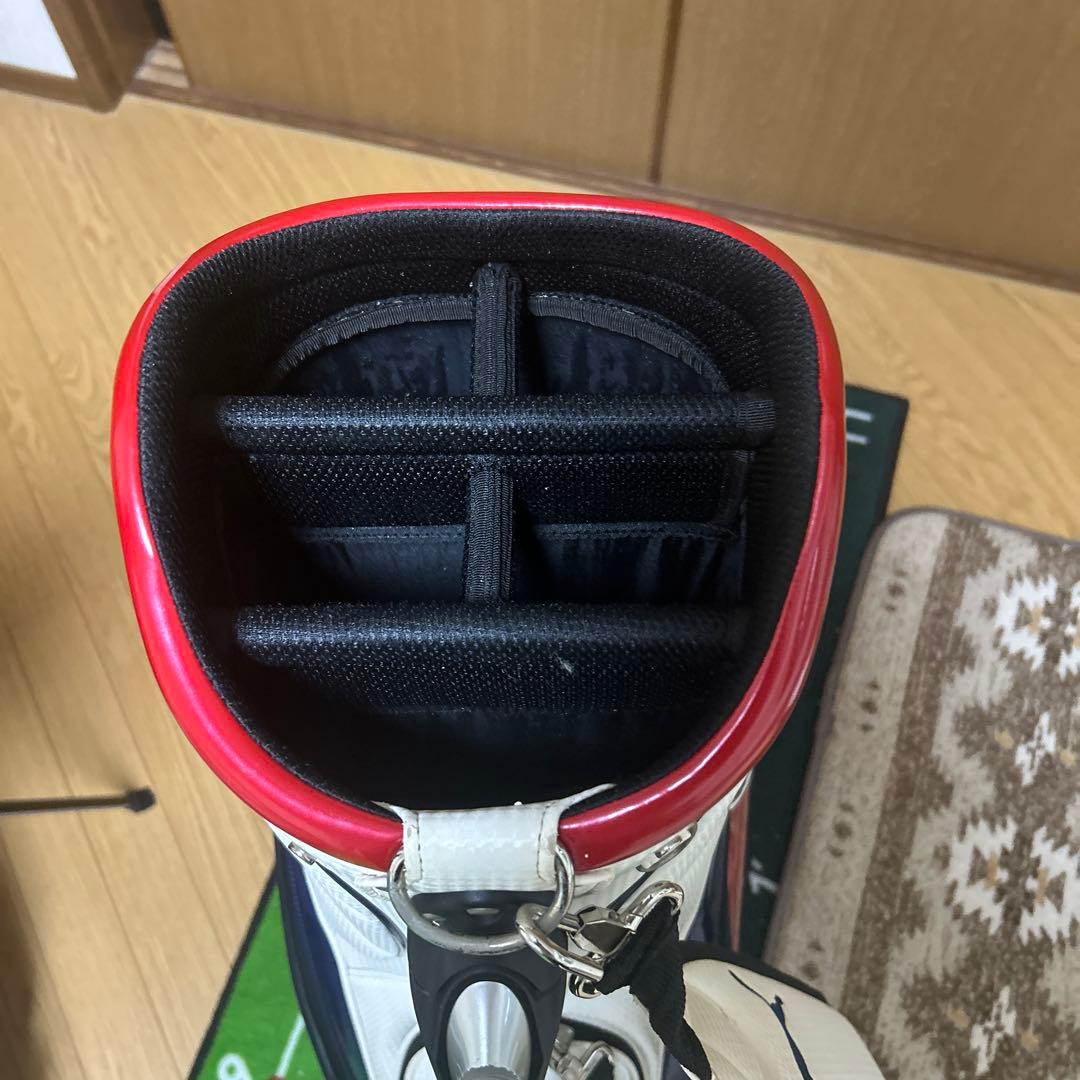 Puma キャディバッグ 赤 白