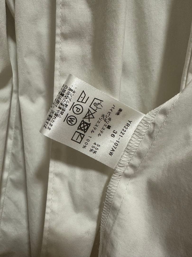 YUANAさん専用yori ビックリボンパフスリーブブラウス　36