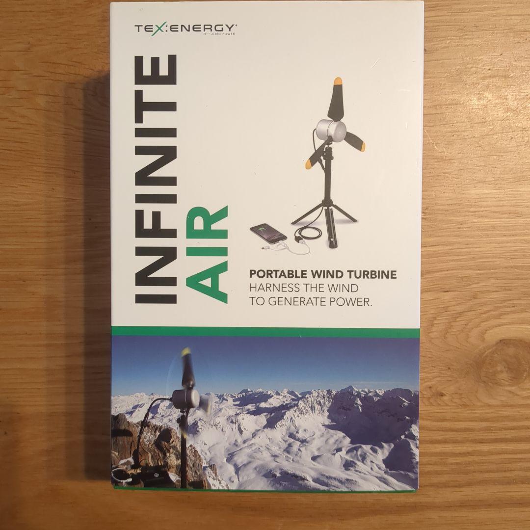 Infinite Air　ポータブル風力発電機