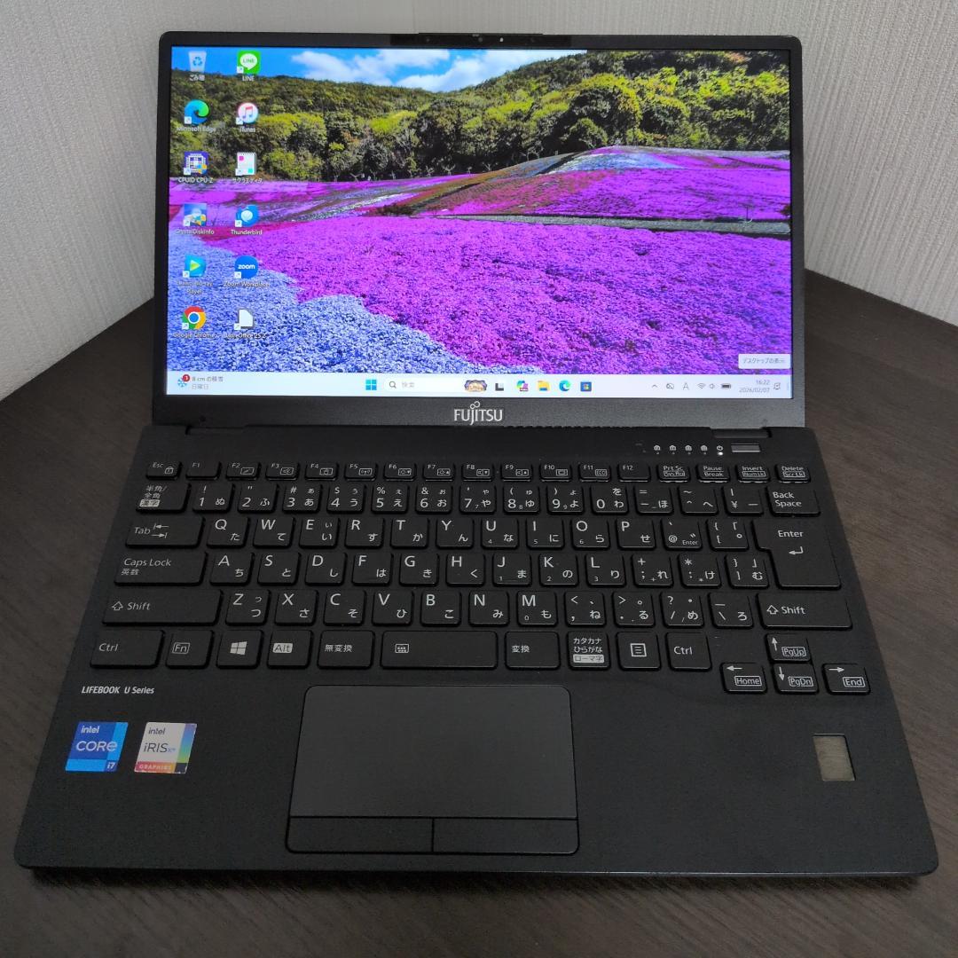 富士通U9311F i7 1185G7 32GB 512GB 【再起動不可】