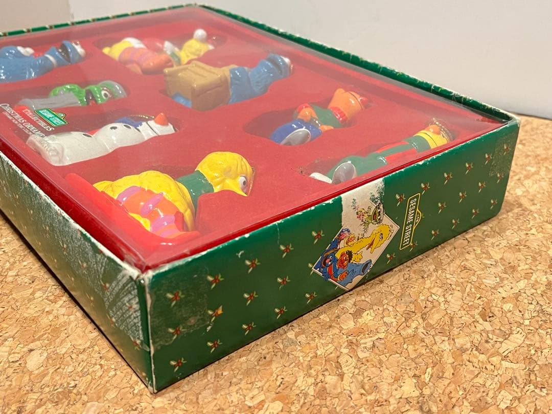 セサミストリート クリスマスオーナメント 陶器